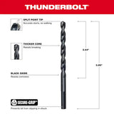 Thunderbolt Black Oxide Drill Bit
