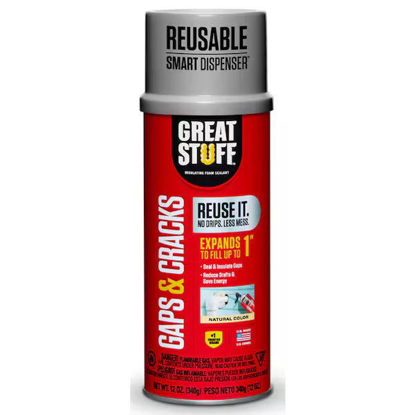 Smart Dispenser Ivory Polyurethane Insulating Foam Sealant