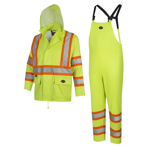 Polyester Safety Rain Suits