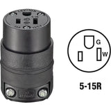 3-Wire 2-Pole Cord Connector