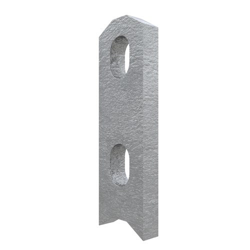 Two hole plate anchors